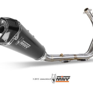 Mivv Full system 2x1 Delta Race black Yamaha MT-07 / FZ-07 2014-20