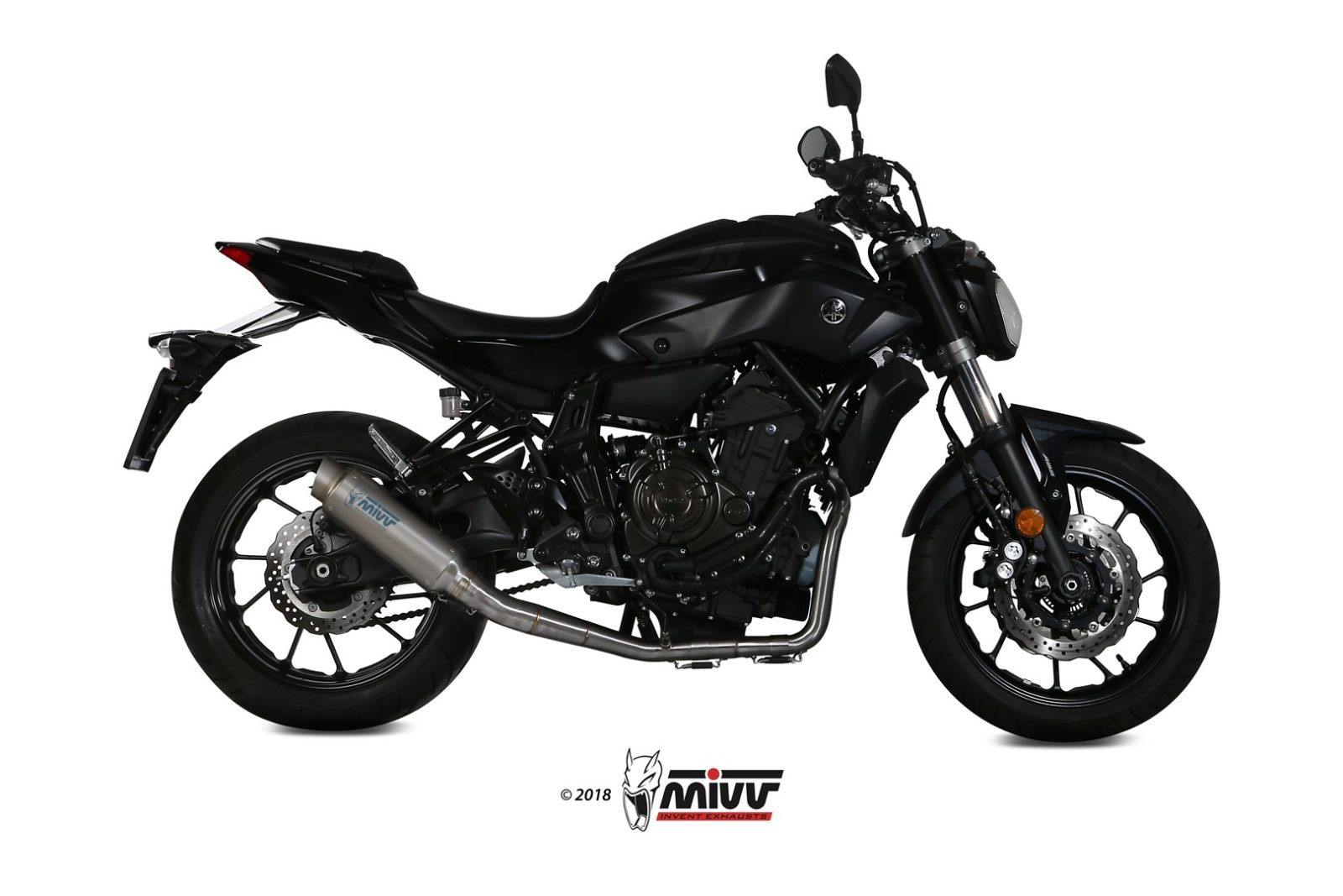 Mivv Full system 2x1 GP carbon Yamaha MT-07 / FZ-07 2014-24