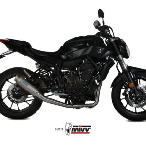 Mivv Full system 2x1 GP Pro titan Yamaha MT-07 / FZ-07 2014-20