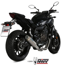 Mivv Full system 2x1 GP Pro titan Yamaha MT-07 / FZ-07 2014-20