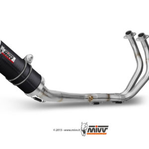 Mivv Full system 2x1 GP Pro carbono Yamaha MT-07 / FZ-07 2014-20