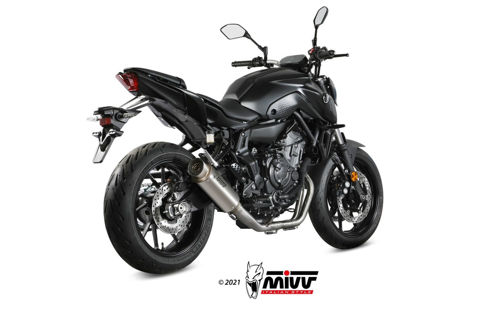 Mivv Slip-On Delta Race carbono Kawasaki ZX-10 R / RR / SE 2016-25