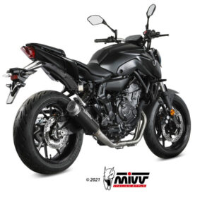 Mivv Full system 2x1 GP Pro carbono Yamaha MT-07 / FZ-07 2021-24