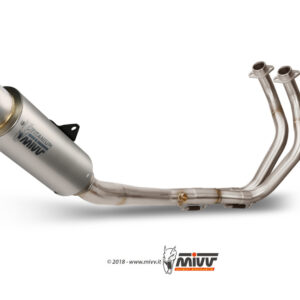 Mivv Full system 2x1 GP Pro Titan Yamaha MT-07 / FZ-07 2021-24