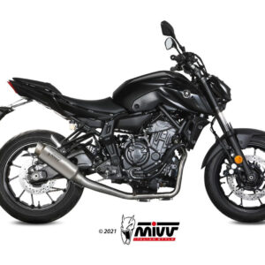 Mivv Full system 2x1 GP Pro Titan Yamaha MT-07 / FZ-07 2021-24