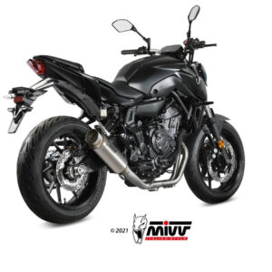 Mivv Full system 2x1 GP Pro Titan Yamaha MT-07 / FZ-07 2021-24