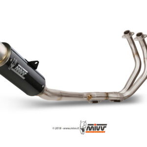 Mivv Full system 2x1 GP Pro carbono Yamaha MT-07 / FZ-07 2021-24