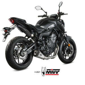 Mivv Full system 2x1 Delta Race St. Steel Yamaha MT-07 / FZ-07 2021-25