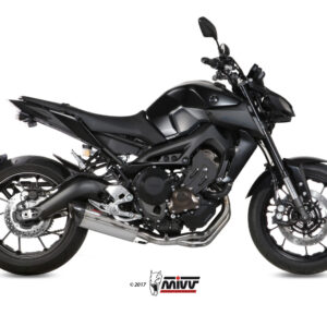 Mivv Full system 3x1 Suono St. Steel con tapa carbono Yamaha MT-09 / FZ-09 2013-20