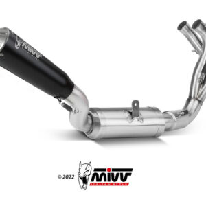 Mivv Full system 3x1 X-M1 Black Yamaha MT-09 / SP / FZ-09 2021-23