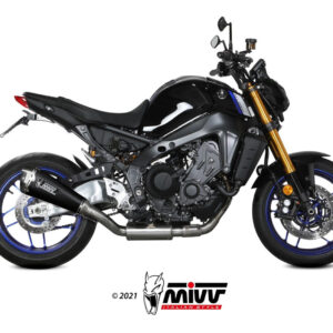 Mivv Full system 3x1 X-M1 Black Yamaha MT-09 / SP / FZ-09 2021-23