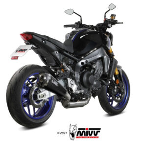 Mivv Full system 3x1 X-M1 Black Yamaha MT-09 / SP / FZ-09 2021-23