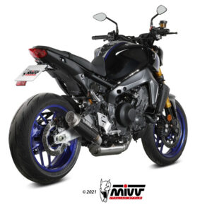 Mivv Full system 2x1 GP Pro Black Yamaha MT-07 / FZ-07 2021-24