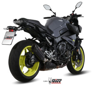 Mivv Slip-On Suono black con tapa carbono Yamaha MT-10 / FZ-10 2016-22