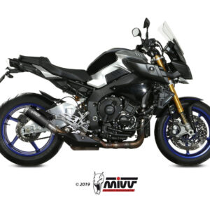 Mivv Slip-On Suono black con tapa carbono Yamaha MT-10 / FZ-10 2016-22