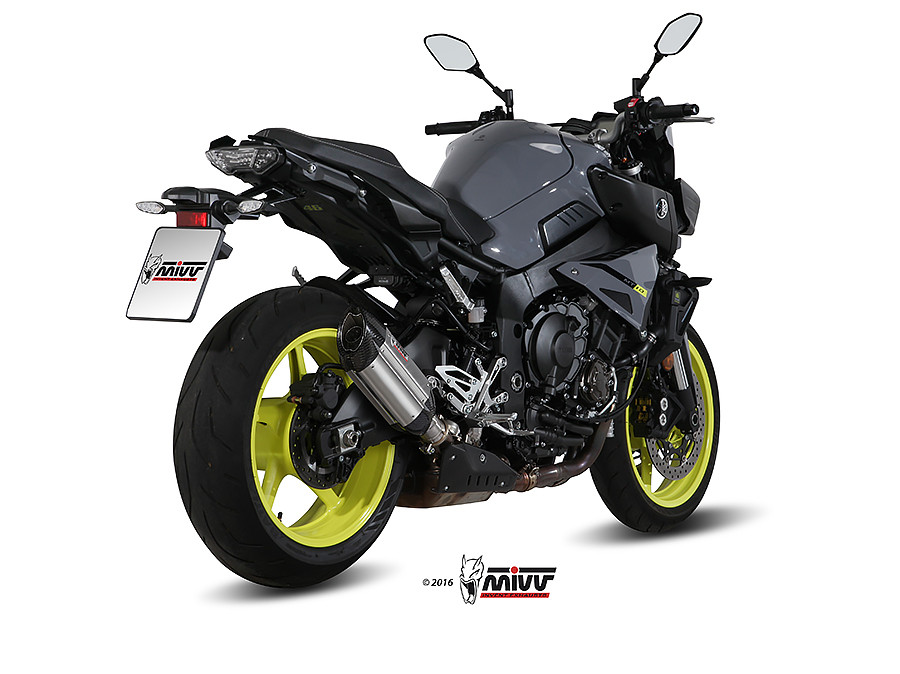 Mivv Tubo no kat (compatible con silenciadores Mivv y originales) Yamaha MT-10 / FZ-10 2016-22