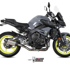 Mivv Full system 3x1 Ghibli black Yamaha XSR 900 2016-22