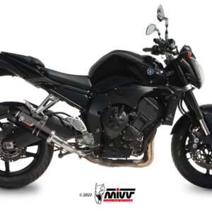 Mivv Slip-On GP black con tapa carbono Yamaha FZ1 / FZ1 Fazer 2006-16
