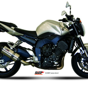 Mivv Slip-On Suono St. Steel con tapa carbono Yamaha FZ1 / FZ1 Fazer 2006-16