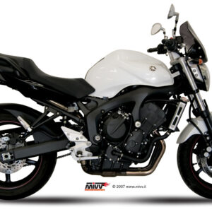 Mivv 2 Slip-On Suono black con tapa carbono Yamaha FZ6 / FZ6 Fazer 2004-11