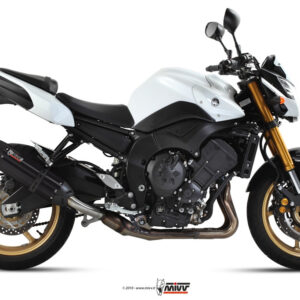 Mivv Slip-On Suono black con tapa carbono Yamaha FZ8 / Fazer 8 2010-16