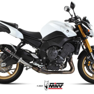 Mivv Slip-On GP black con tapa carbono Yamaha FZ8 / Fazer 8 2010-16