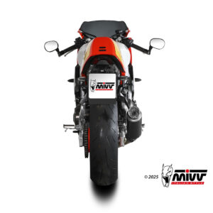 Mivv Full system 3x1 GPpro Black Yamaha XSR 900 / GP 2022-25