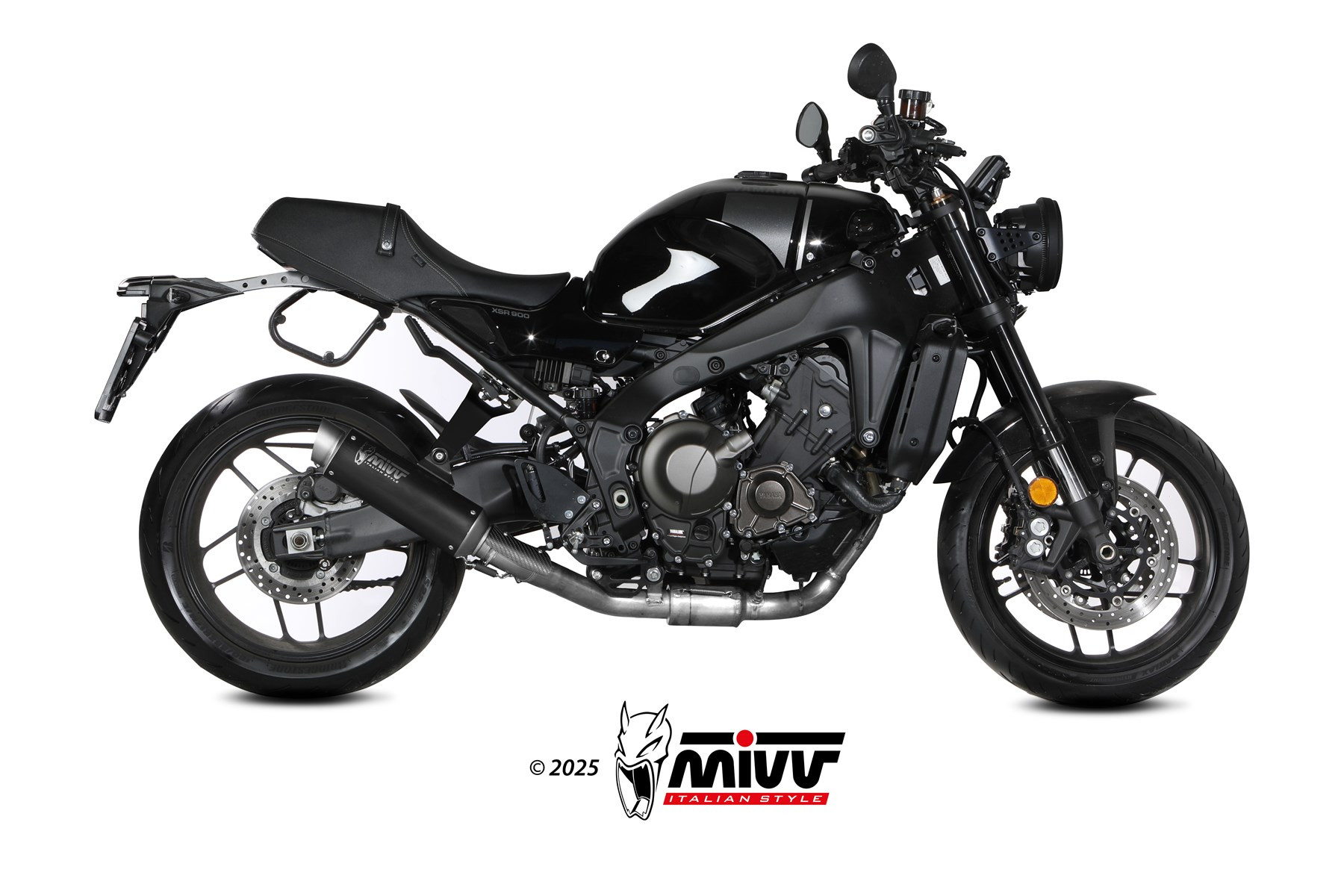 Mivv Full System 3x1 GPpro BLACK YAMAHA XSR 900 / GP 2022-25