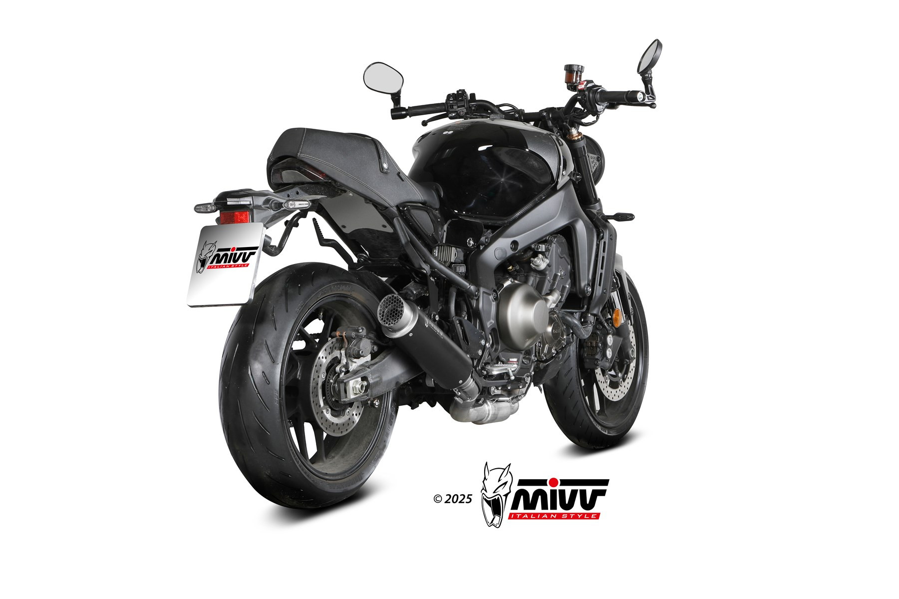 Mivv Full System 3x1 GPpro BLACK YAMAHA XSR 900 / GP 2022-25
