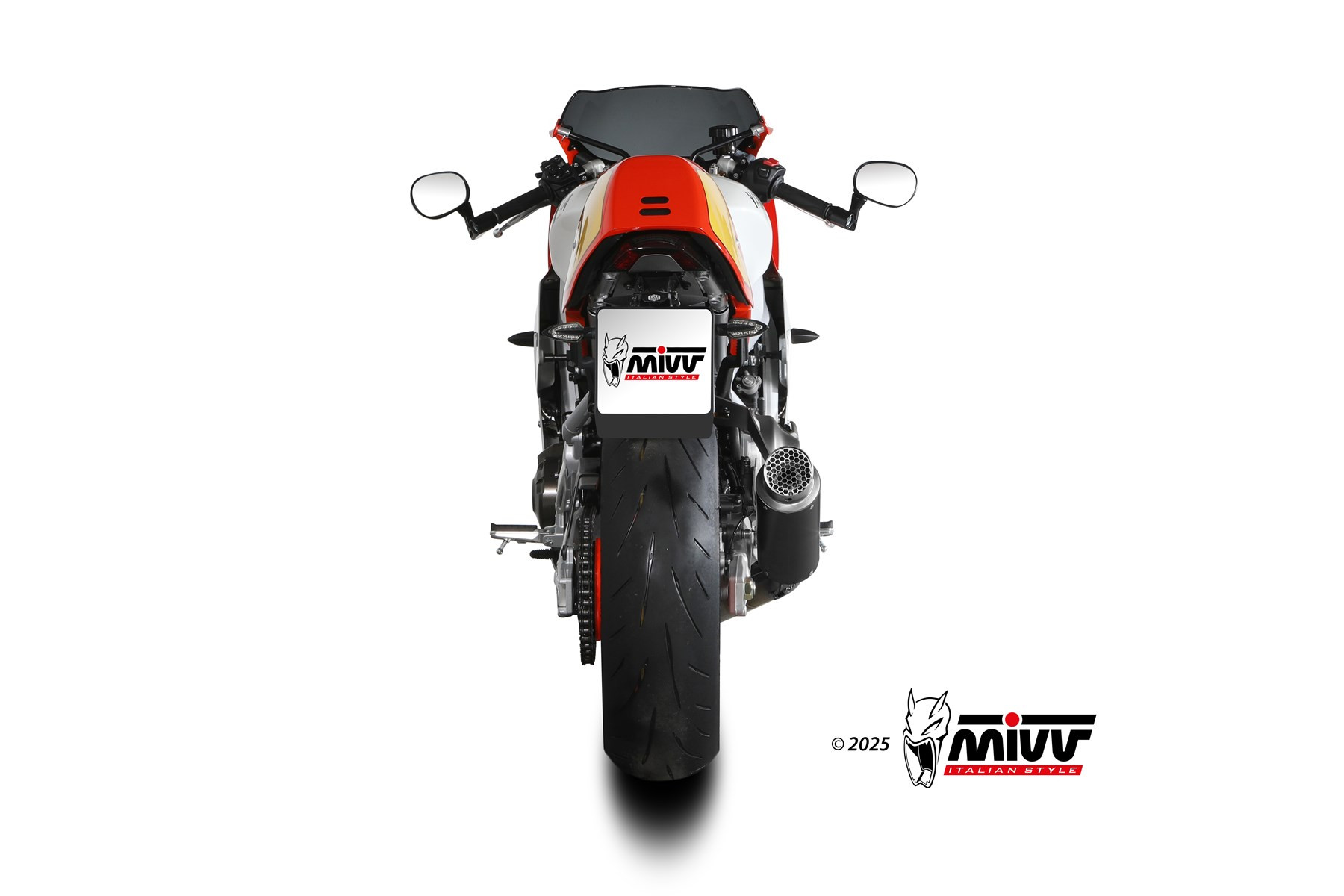 Mivv Full System 3x1 GPpro BLACK YAMAHA XSR 900 / GP 2022-25