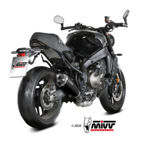 Mivv Full system 3x1 DELTA RACE Black Yamaha XSR 900 / GP 2022-25