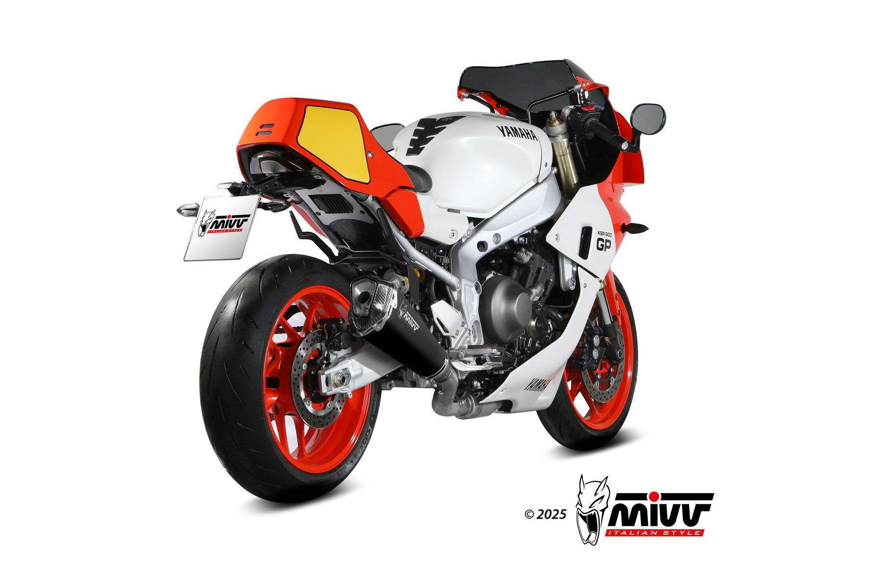 Mivv Full System 3x1 DELTA RACE BLACK YAMAHA XSR 900 / GP 2022-25