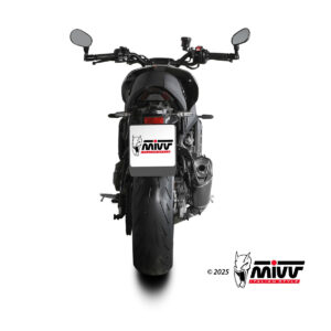 Mivv Full system 3x1 DELTA RACE Black Yamaha XSR 900 / GP 2022-25