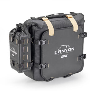 Par de bolsas laterales impermeables con sistema de fijación MONOKEY®, 25+25 litros - GRT720B