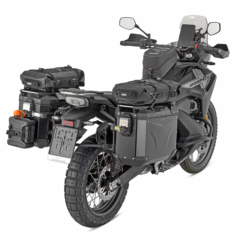 Bolsa cargo impermeable con doble cierre roll-top, 12 litros - GRT724B