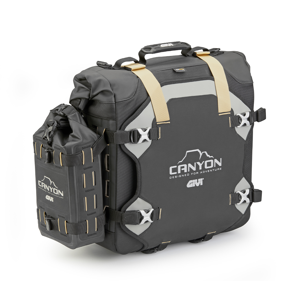 Bolsa lateral impermeable con sistema de fijación MONOKEY® CAM-SIDE, 30 litros - GRT725
