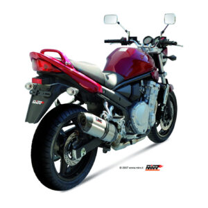 Mivv Slip-On Suono St. Steel con tapa carbono Suzuki GSF 650 Bandit 2007-15 / GSX 650 F 2008-15