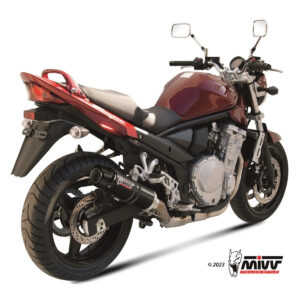 Mivv Full system 2x1 HR-1 Black YAMAHA XSR 700 2021-24