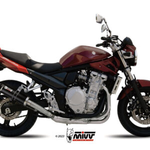 Mivv Slip-On GP carbon con tapa carbono Suzuki GSF 650 Bandit 2007-15 / GSX 650 F 2008-15
