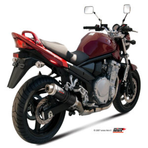 Mivv Slip-On Oval St. Steel Suzuki GSF 650 Bandit 2007-15 / GSX 650 F 2008-15