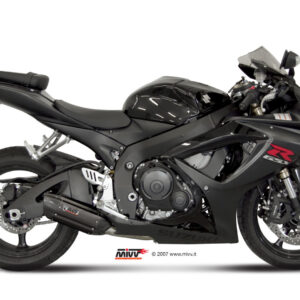 Mivv Slip-On Suono black con tapa carbono Suzuki GSX-R 600 / GSX-R 750 2006-07