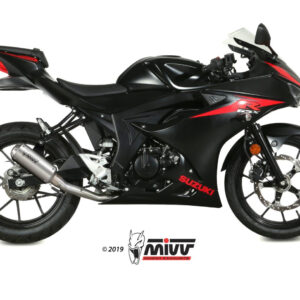 Mivv Full system 1x1 MK3 St. Steel Suzuki GSX-R 125 / GSX-S 125 2017-20