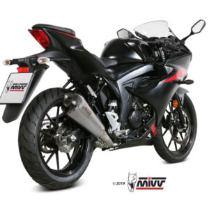 Mivv Full system 1x1 Delta Race black Suzuki GSX-R 125 / GSX-S 125 2017-20