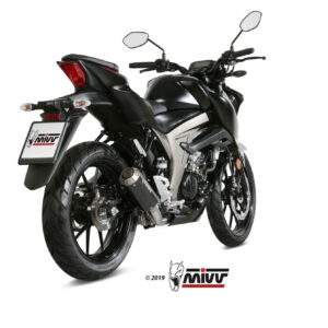 Mivv Full system 1x1 MK3 carbono Suzuki GSX-R 125  / GSX-S 125 2017-20