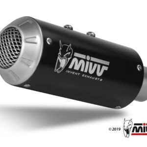 Mivv Full system 1x1 MK3 black Suzuki GSX-R 125 / GSX-S 125  2017-20