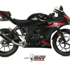 Mivv Full system 1x1 GP Pro black Suzuki GSX-R 125  / GSX-S 125 2017-20