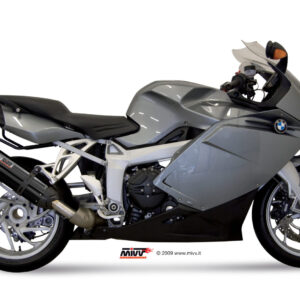 Mivv Slip-On Suono black con tapa carbono BMW K 1200 R / S / GT 2005-08