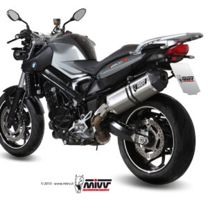 Mivv Slip-On Speed edge St. Steel con tapa carbono BMW F 800 R / GT 2009-20