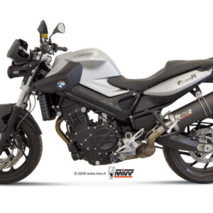 Mivv Slip-On Oval carbono con tapa carbono BMW F 800 R / GT 2009-20