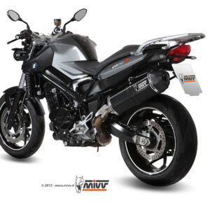 Mivv Slip-On Speed edge black BMW F 800 R / GT 2009-20